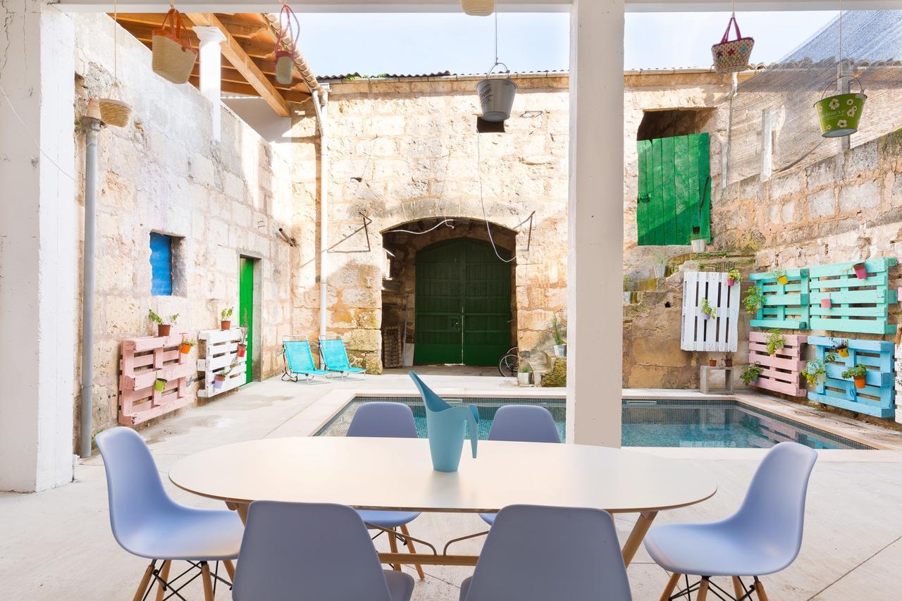 La Penya Vila Sa Pobla Exterior foto